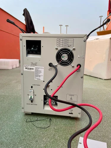 Exide HKVA 3500 3.5KVA-48V UPS Inverter UPS-back side view