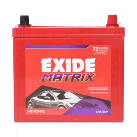 Exide Matrix Red MTRED45L car battery 