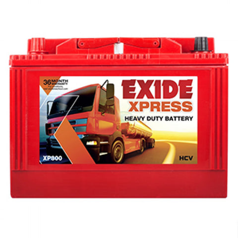 Exide Xpress XP800 (80AH) Generators (DG Sets) Heavy Vehicle Battery