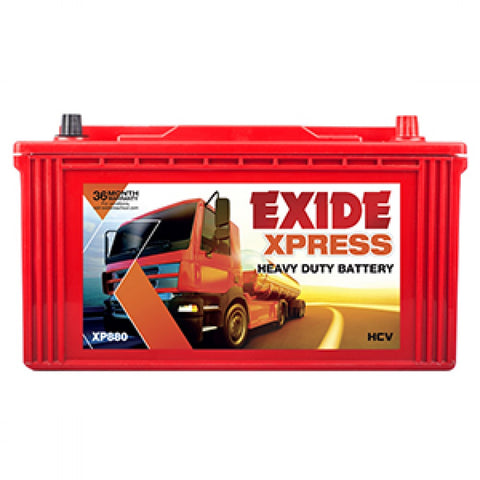 Exide Xpress XP880 (88AH) Generators (DG Sets) Heavy Vehicle Battery