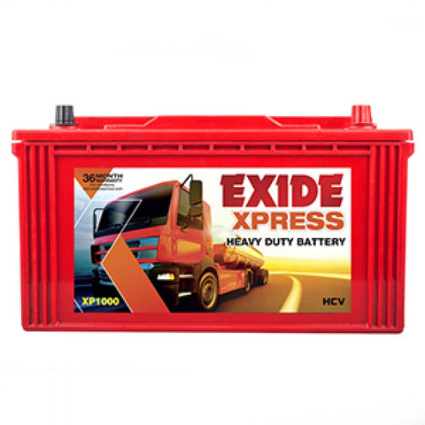 Exide Xpress XP1000 (100AH) Generators (DG Sets) Heavy Vehicle Battery
