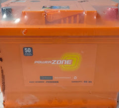 PowerZone PZDIN66 66Ah orange car battery with 50-month warranty, Battery City