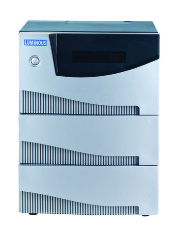 Luminous inverter for home UPS and battery backup, silver color, available at BatteryCity