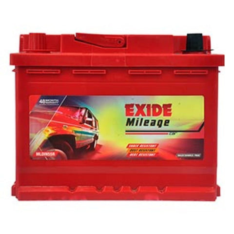 Exide Mileage MLDIN55R battery