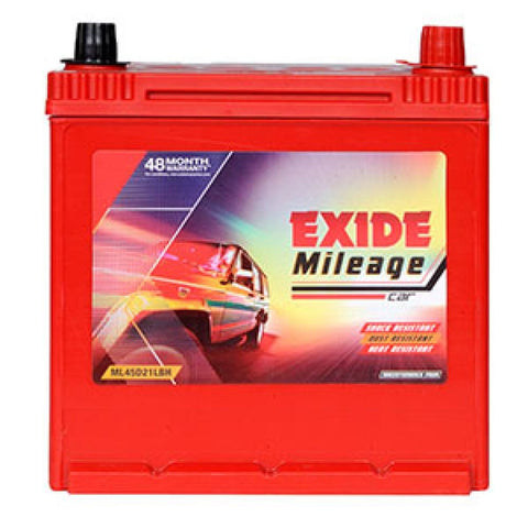 Exide Mileage ML75D23LBH battery