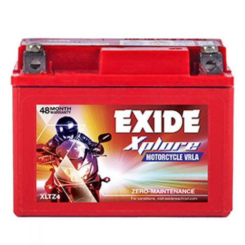 Exide Xplore XLTZ4 Honda Dio battery