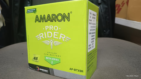AMARON PRO Bike Rider - ABR-PR-APBTX9R battery