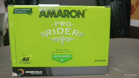 AMARON PRO Bike Rider - ABR-PR-APB TZ9R battery
