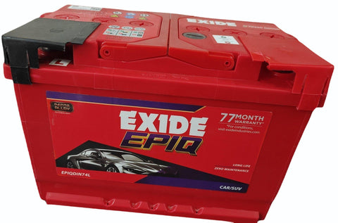 Exide FEP0-EPIQDIN74L car battery