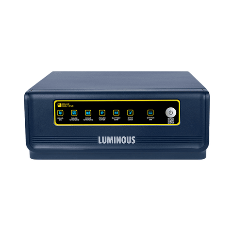 Luminous inverter UPS with LED indicators for home backup, available at Battery City